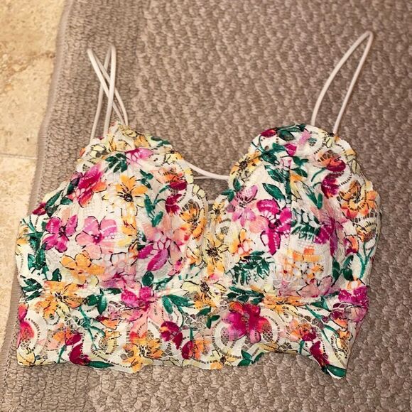 Victoria's Secret Other - Victorias Secret Floral Lace Bralette